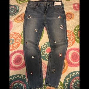 ANA size 10 mid rise jeans